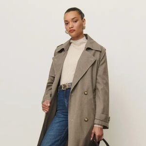 Reformation Cori Rib Funnel Neck Sweater